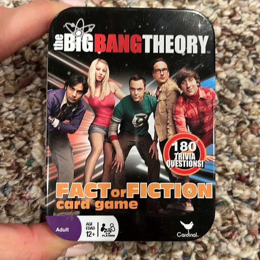 The Big Bang Theory Fact or Fiction Card game